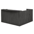 thumbnail image 4 of Regency Legacy Reception Desk with Full Pedestal File Cabinet- Ash Grey, 4 of 8