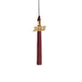 thumbnail image 3 of Class Act Graduation Kindergarten Graduation Tassel - 2022 - Gold Charm - 2 Color, Red / Old Gold, 3 of 9