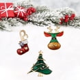 thumbnail image 1 of Conjunto de 3 broche Pines Set Linda novedad DIY Artesanía Mini Pines Decorativo Dibujos Animados Pasadores Pines Badges para Chaquetas de Ropa Día de Conjunto de alces Fernando Dibujos animados Broche Pins, 1 of 8