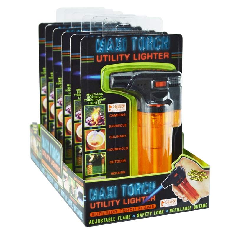 Gibson Enterprises Maxi Torch Utility Lighter 1 pk Case Of 6; Each