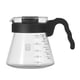 thumbnail image 1 of Inteprter Cafetera y tetera de cristal resistente al calor, gran capacidad, fácil de limpiar, amplias aplicaciones hechas de alta Mostrada Olla de 600ML, 1 of 6