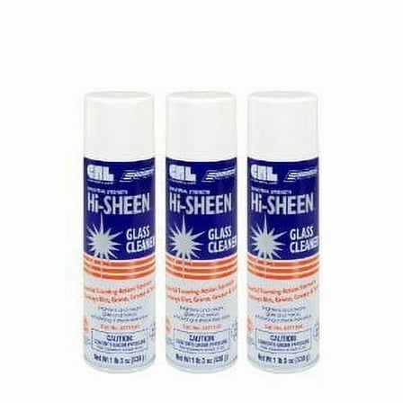 Somaca Hi Sheen Glass Cleaner - Pack of 3 Cans