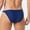 Dark Blue, variant on Male Mens Swimwear Clothing Solid Solid Color Surf Swiming Trunks Water Sport Bathing Suit Beach Beach Shorts Gay Sky Blue M Fangkenuo