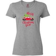 thumbnail image 3 of Inktastic Merry Christmas Ya'll with Red Car and Tree Women's T-Shirt, 3 of 5