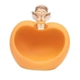 thumbnail image 2 of Cesta de Almacenamiento Perfecl Estatuilla de Niña Pequeña de Poliresina Naranja, 2 of 7