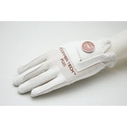 COPPERTECH Plus Woman's Golf Gloves ONE Size FIT Most Worn ON Left Hand WHITE/WHITE