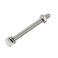thumbnail image 5 of Uxcell M6 x 70mm 304 Stainless Steel Hex Head Screws Bolts, Nuts, Flat & Lock Washers Kits 10 Sets, 5 of 5