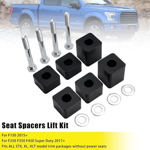 Seat Lift Kit 4/5"-2.4" For F150 2015 / F250 F350 F450 Super Duty 2017