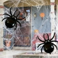 thumbnail image 2 of Black Spider Foil Balloon 32 Inch, Halloween Inflatable Araneid Party Decoration, Large PVC Balloon for Indoor Outdoor Festival Supplies, 2 of 5