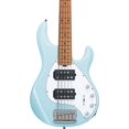 thumbnail image 2 of Sterling by Music Man StingRay 35HH Maple Fingerboard 5-String Electric Bass Daphne Blue, 2 of 6