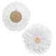 thumbnail image 3 of Decoración de plumas, plumas tejidas a mano, accesorios de tiro blancos, plumas tejidas a mano hechas a mano con cuidado, 3 of 8