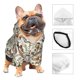 thumbnail image 3 of Fotbe Mushroom Garnish Sudadera con Estampado para Perros Pequeños – Suéter con Capucha para Mascotas, Tela Suave de Forro Polar con Bolsillo-X-Small, 3 of 7