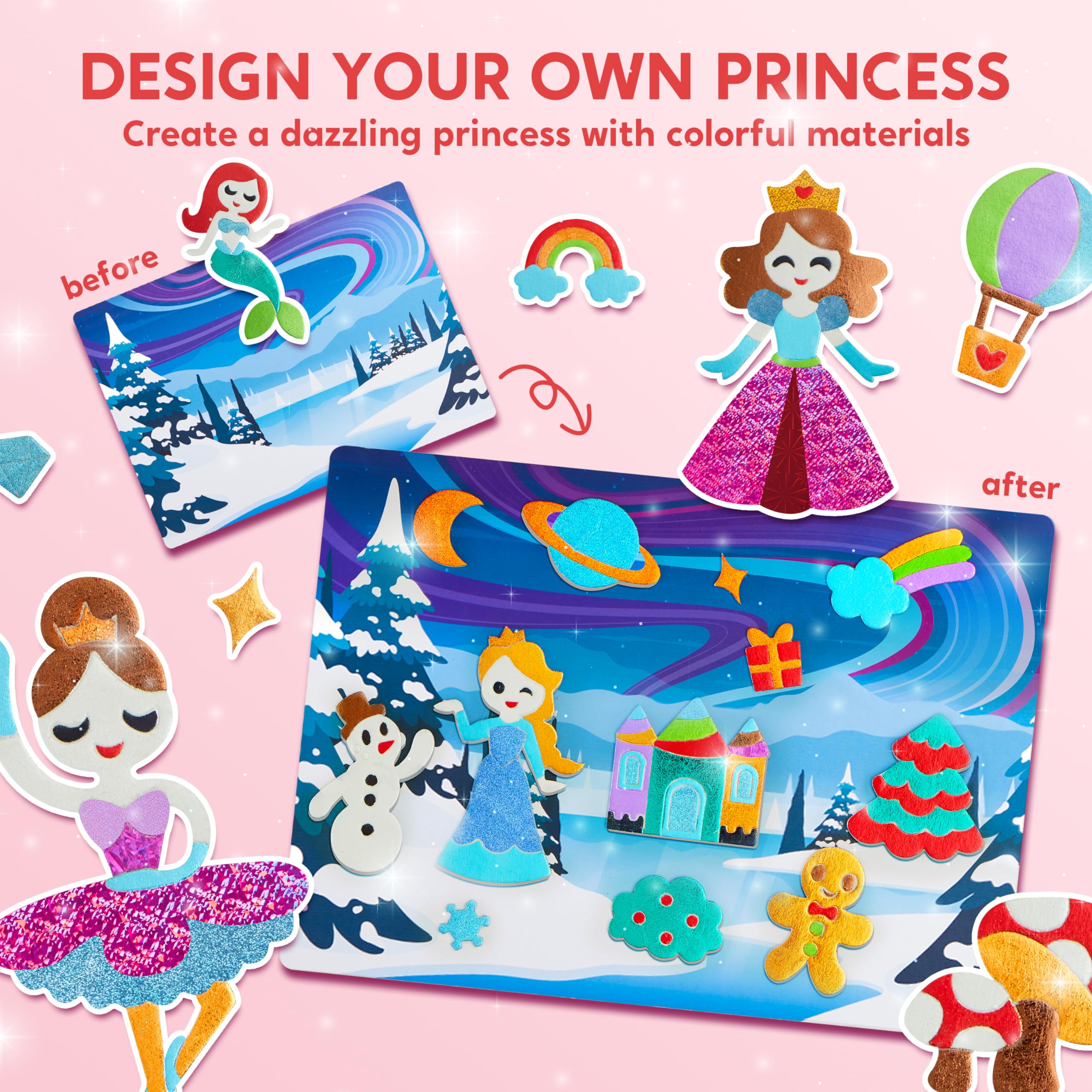 Joyfy Fashion Foil Art Kit for Kids photo 6