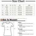 thumbnail image 3 of YooGuoGuo Women's Casual Solid Color Pleated Shirts Loose Fit Cap Sleeve Round Neck Blouse Fashion Lightweight Vacation Tee Top, 3 of 6