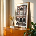 thumbnail image 2 of Harrisburg Architectural 01 - Harrisburg Pennsylvania Photography Architecture City Art Deco Vintage Street Photography Oak Framed Wall Art Print 5 x 7 inches, 2 of 59