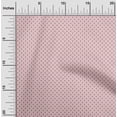 thumbnail image 1 of oneOone Viscose Chiffon Pastel Red Fabric Stripe & Arrow Small Quilting Supplies Print Sewing Fabric by The Yard 42 Inch Wide, 1 of 4
