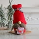 thumbnail image 1 of Muñeca sin rostro de peluche tejida Muñeca enana roja Muñeca navideña de las cuatro estaciones Adornos de muñeca, 1 of 6