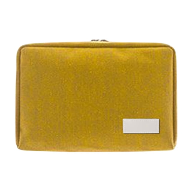 Nylon Passbook Wallet Travel Organizer RFID Blocking Document Holder ID Card Case Zippered Pouch for Passport Tickets Digital Accessories