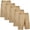 Khaki & Khaki & Khaki & Khaki & Khaki, variant on 5-Pack Men's Cotton Flex Stretch Cargo Shorts 
