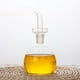 thumbnail image 2 of Aceitera de vidrio de 200 ml, bote para salsa a prueba de fugas, recipiente para salsa, recipiente para almacenamiento de aceite de cocina, transparente, para el hogar, la cocina y el restaurante., 2 of 7