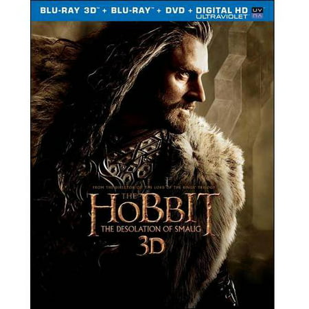 The Hobbit: The Desolation Of Smaug (3D Blu-ray + Blu-ray + DVD + Digital HD) (Widescreen)