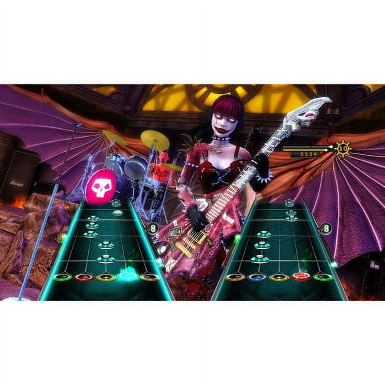Guitar hero warriors of rock guitar xbox 360 outlet