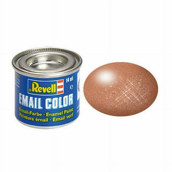 Revell Enamels 14ml Paint Tinlet, Copper Metallic