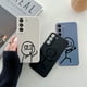 thumbnail image 2 of Funny Middle Finger Cute Man Liquid Silicon Case For Samsung Galaxy S24 S23 S22 Ultra S21 S20 FE S10 S24 Plus Luxury Phone Cover, 2 of 5
