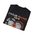 thumbnail image 4 of I Wear Orange For My Husband Leukemia Cancer Awareness Month TShirt, 4 of 4