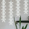 thumbnail image 3 of Wooden Sea Star Decor Accessories for Home Desk Wall 100pcs Ocean Theme White Wooden Ornaments, 3 of 8