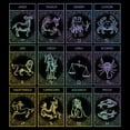 thumbnail image 2 of Junior's Lost Gods Zodiac Tarot Cards  Sweatshirt Black Large, 2 of 4