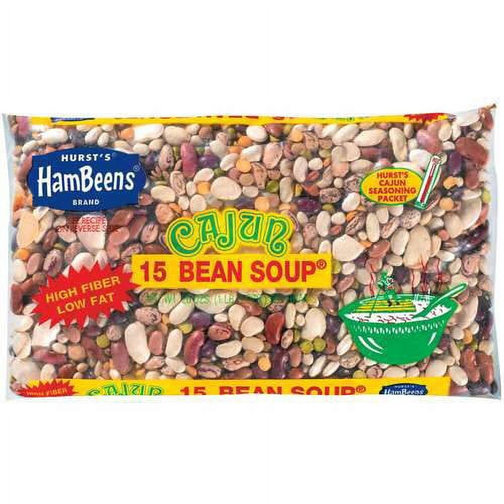 Is it Vegan Hurst Hambeens Dried 15 Bean Soup, Bag With Original