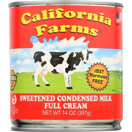 (Pack of 12) California Farms Full Cream Sweetened Condensed Milk, 14 oz