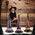 thumbnail image 2 of Set de juego para lanzar anillos con sombrero de bruja inflable para Halloween de Yeepoo, 2 of 6