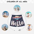 thumbnail image 6 of FORMRS Boys Swim Trunks Quick Dry Mesh Liner Boardshorts Sizes XS-XL, Colorful UFO, 6 of 7