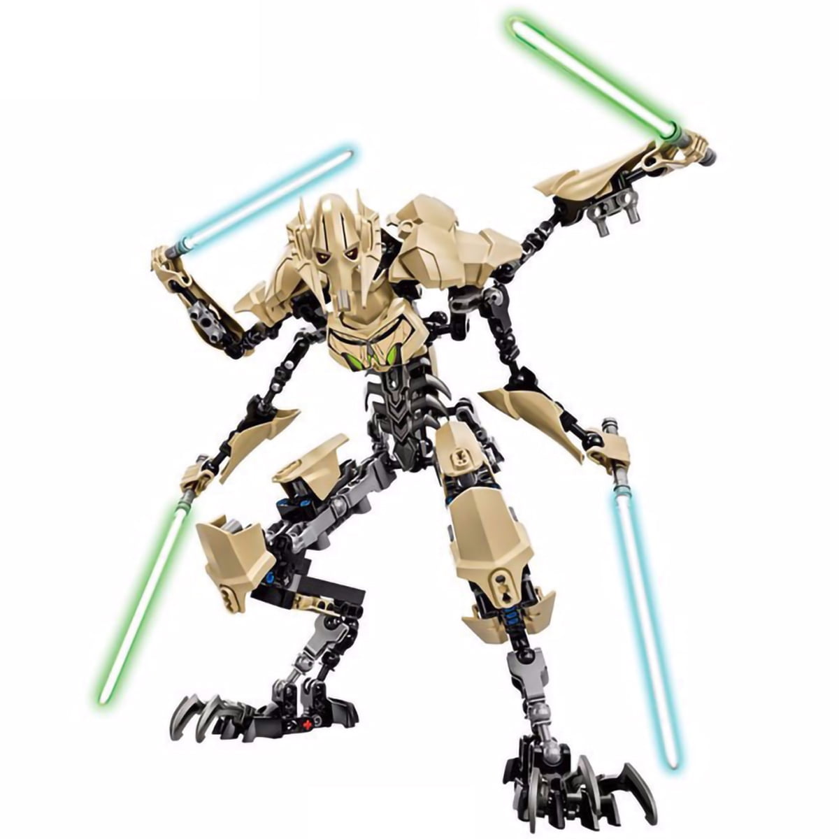 General Grievous Wheel Bike Action Figure for sale online Hasbro Star Wars Transformer 