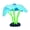 Blue, variant on Luminous Silicone Anemone, Artificial Silicone Coral Decor With Suction Cup Base For Aquarium, Underwater Ornament For Fish Tank Water Landscape, Aquarium Landscaping Decoration