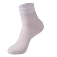 thumbnail image 4 of Trayknick 10Pairs Women Men Disposable Solid Color Thick Silk Socks for Ice Rink Foot Bath Skin, 4 of 11