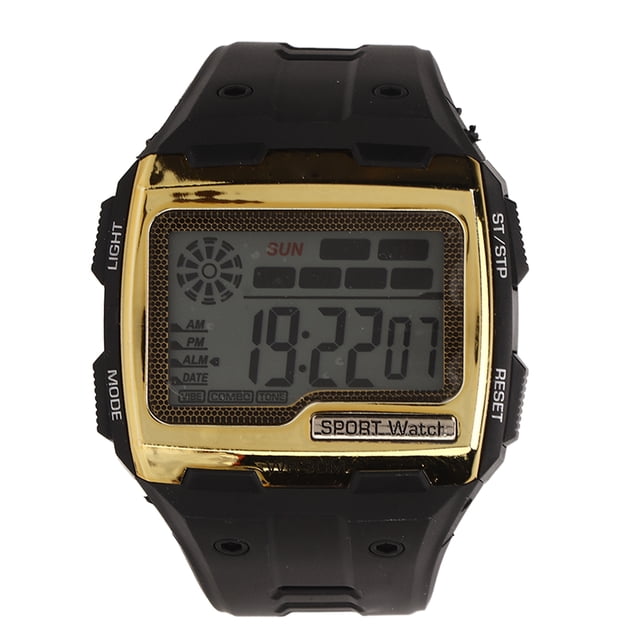 Reloj Digital Electrónico Hombres Deportes WR30M Impermeable Día ANGGREK Otros