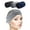black+navyblue+grey, variant on Spa Headband for Women 3 Counts Ultra Soft Adjustable Makeup Hair Band with Magic Tape, Terry Cloth Stretch Head Wrap for Face Washing, Bath, Shower, Facial Mask, Yoga