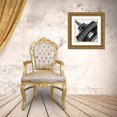 thumbnail image 3 of Navas, Emily 20x20 Gold Ornate Wood Framed with Double Matting Museum Art Print Titled - Eiffel Views Square I, 3 of 4