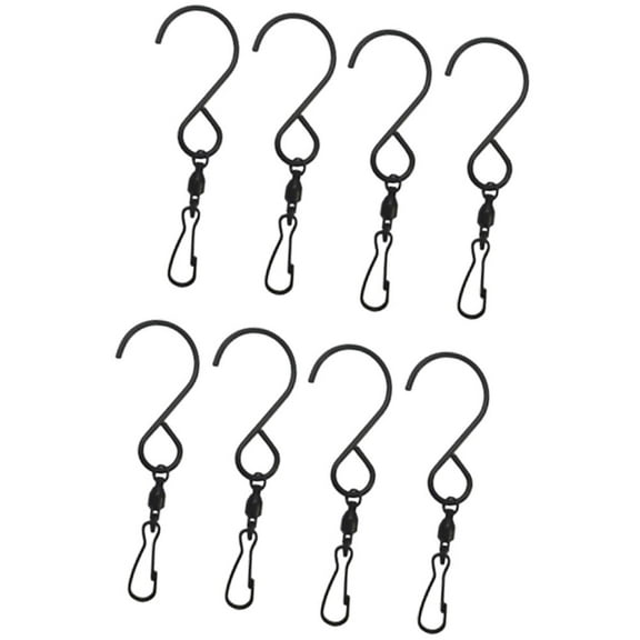 8 Pcs Swivel Hooks for Wind Spinners Portable Versatile
