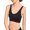 Black, variant on AVAIL Racerback Bra for Women - Comfortable Sleep Bra Seamless Workout Yoga Bra