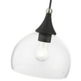 thumbnail image 2 of 53641-04-Livex Lighting-Glendon - 1 Light Pendant-15 Inches Tall and 8.25 Inches Wide-Black/Brushed Nickel Finish    -Traditional Installation, 2 of 15
