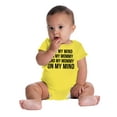 thumbnail image 4 of Funny Mommy on my Mind Hip Hop Romper Boys or Girls Infant Baby Brisco Brands 12M, 4 of 6