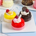 thumbnail image 4 of MYG Cake model simulation dessert model round fruit cake small dessert ornaments, 4 of 8