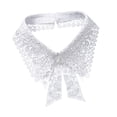 thumbnail image 3 of Accesorios versátiles de cuello falso de encaje de las mujeres Collar falso para la blusa del suéter Estilo a, 3 of 8