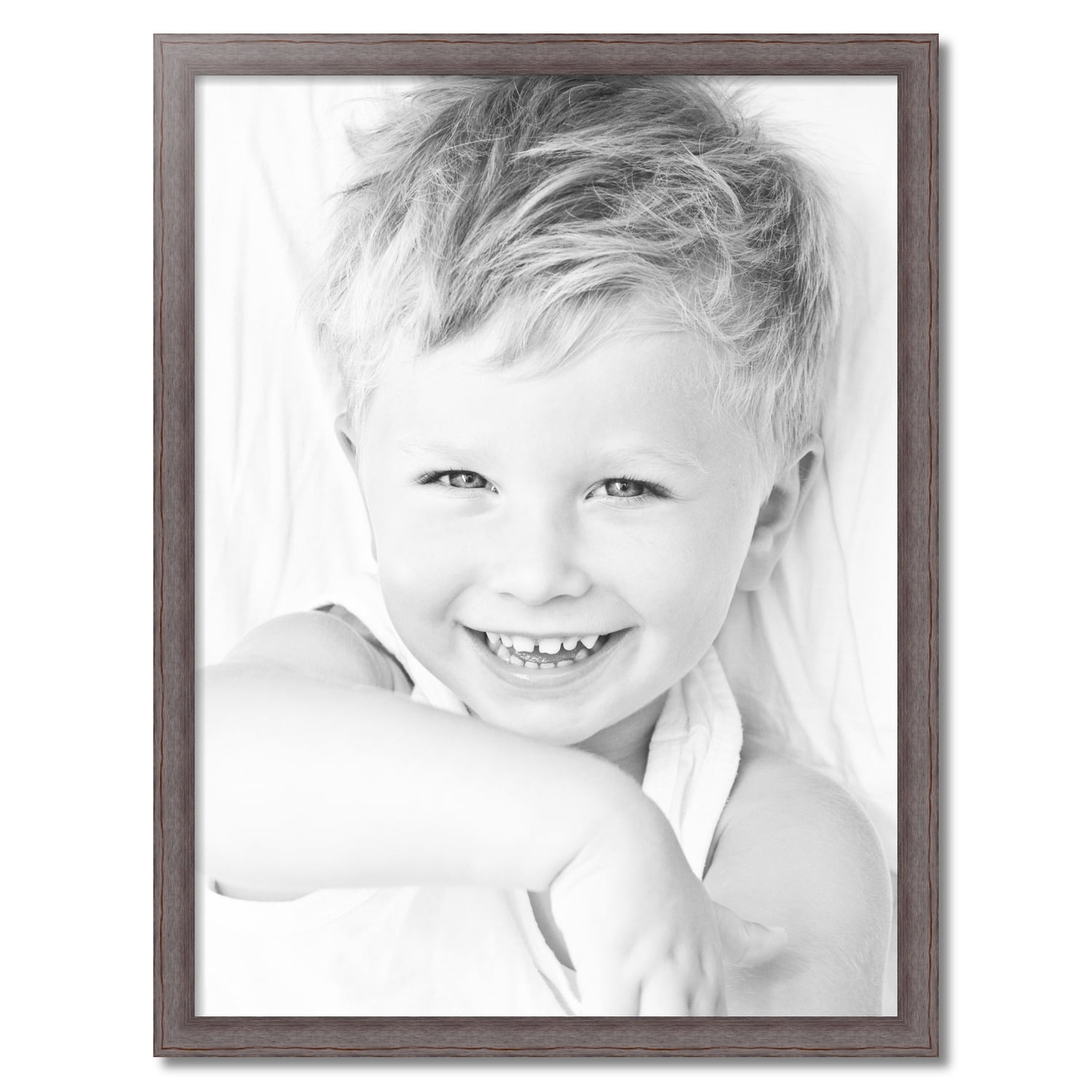 ArtToFrames 30x40 inch Gray Picture Frame, Gray Wood Poster Frame (4289)