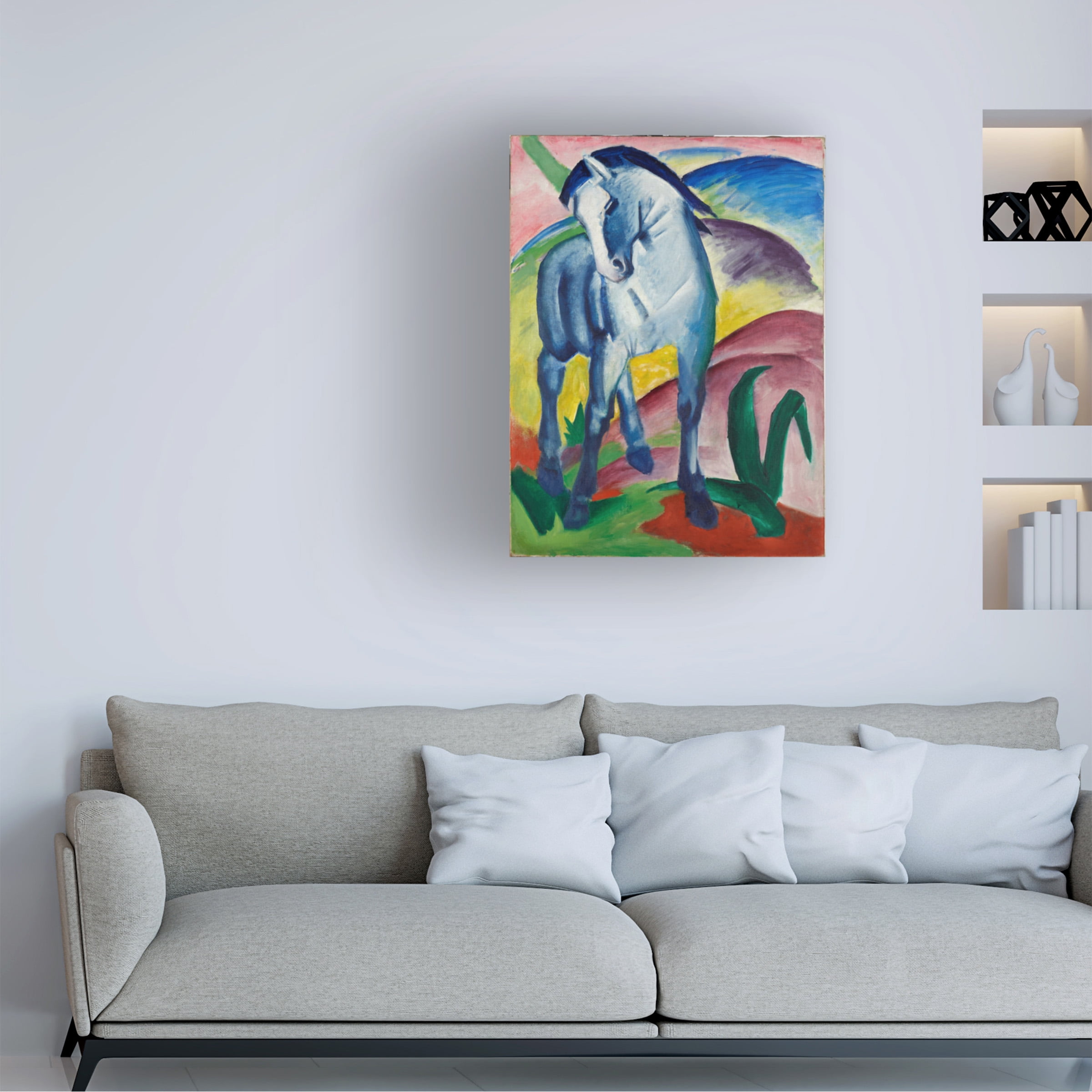 Franz Marc 'Blue Horse' Canvas Art