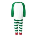 thumbnail image 4 of Meihuid Matching Family Christmas Pajamas Set, Xmas Holiday PJs for Women/Men/Kids, Letter Printed Loungewear Sleepwear, 4 of 9